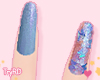 🦋 Blue nails