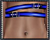 Blue Latex Belt