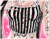 Vday striped cami