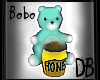 Bobo Bear Honey Jar Teal