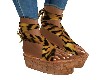 TIGER PLATFORM SANDALS