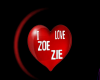Heart Head Sign Zoe&Zie