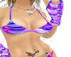 Rave Swirl bikini top