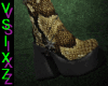Python Snake Boots