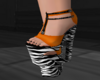striped heels