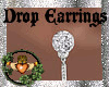 ~QI~ Drop Earrings BK