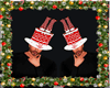 santa claus hat man