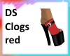DS Clogs red