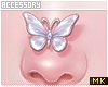 é. butterfly. silver