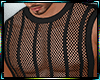 Summer Blk Net Tank Top