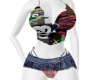 Beary mini skirt