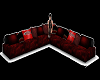 Red Inferno Couch