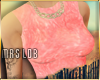 DB|Dark pink crop top