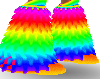 LIghtening Boots Rainbow