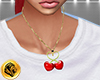 N| Cherry Heart Necklace