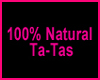 Natural Ta-Tas Tee Shirt