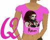 Raven tee in Pink