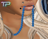 !TP Beads In Mouth Blue