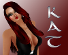 {KAT} Red Sophia Hair