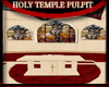 HOLY TEMPLE PULPIT