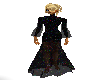 {LM}black gown
