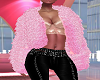 Pink Fur Coat