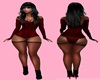 Corset Lingerie Red Blk