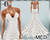 ~B~Wedding Gown 6-Med-	