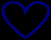blue heart light