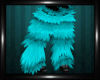 ! Furry Boots Teal