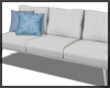 White & Blue Couch