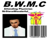 BWMC name tag (steve)