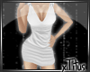 Sexy White Silk Dress