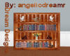 Cedar Log Book Shelves 1