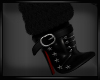 Fur Boots Black