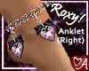.a HeartBow Anklet Roxy