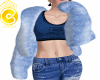 !Fur Coat Blue