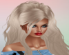 Blonde S voluminous hair