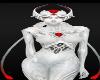 Aliens Demons Evil Elfs Halloween Costumes Tall REd White
