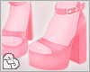 LL* Pinku Lolita Heels