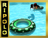 Animated Green Pool Floa