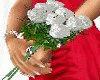 [M] White Roses Bouquet