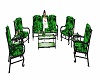 Green Patio set