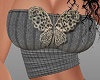 Butterfly Top Grey