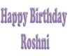 Happy Birthday Roshni