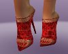 Red Summer Heels