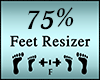 Foot Resizer