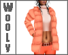 Winter jacket salmon ora