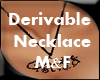 Derivable Free Neclace