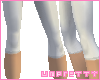 [U] White leggings